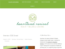 Tablet Screenshot of heartlandrevivalstl.com